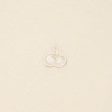 KIRSH PLAIN SLIM FIT HENLEY NECK T-SHIRT - IVORY