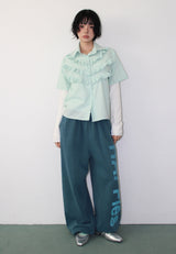 FRILL LAYERED SHIRT