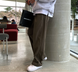  Wonderant Cotton Chest Banding Wide Pants  