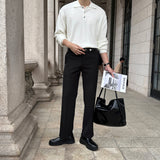 LMN Cent Half-Bendable Long Wide Slacks (3 colors)