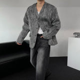 90's Carlton Moehair No Collar Jacket (2 colors)