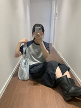 サルベージキュロットデニムパンツ (1color)