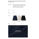 MEIR BUTTON HENRY NECK MTM