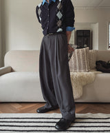 Julia Wrap Pintuck Over Slacks