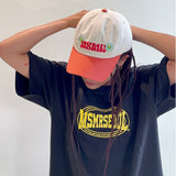 Flower logo cap Orange