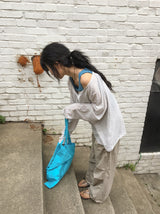 Soluna Parachute String Shirring Wide Banding Pants