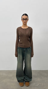 [MADE] Seddie Henley Neck Knit