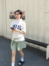 カルマロゴオーバー半袖Tシャツ (3c)