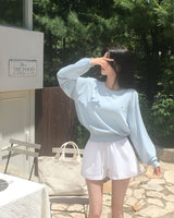 [MADE/夏ver.] ふわふわベーシックラウンドニット