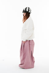 BSR NEW SUPER WIDE JOGGER PANTS INDY PINK