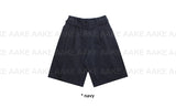 RAW FRILL BERMUDA PANTS