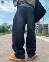 レタリングロゴワイドパンツ