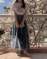 Kin denim 3piece set