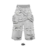 "BBY TECHBOI" MULTI POCKET SWEATPANTS