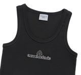 25SS ROUNDING SYMBOL LOGO SLEEVELESS BLACK