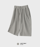 Look Wibird Supima Pigment Bermuda Pin Tuck Shorts