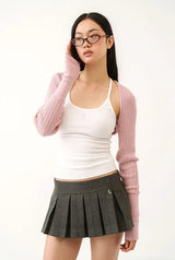 Golgi cotton bolero - indi pink 