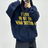 lettering brush knit