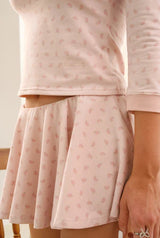 Estelle rose skirt