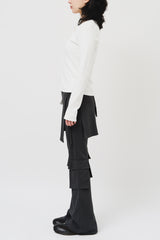 (W) 7月のポケットスカートパンツ (2color)
