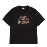 25SS ANIMATED FONT SHORT SLEEVE T-SHIRT BLACK