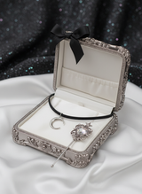 Crescent Moon Choker - Silver ver.