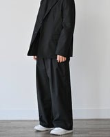WIT TR WIDE SLACKS BK 