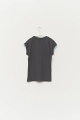 (W) Cap Modal Layered Top
