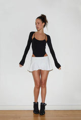 Evelyn bolero - black