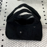 ニュートバッグ (SUEDE BLACK)