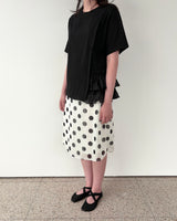 Ruffle Edge Tee (2colors)
