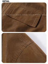 Poodle Fur Bike Leather Half Coat