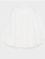 [MADE] Whisley Cotton Flare Midi Skirt