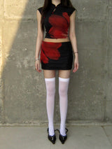 Red-flower set