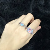 Daily Heart gemstone Ring