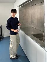 Unit Carpenter Cotton Wide Pants 4C