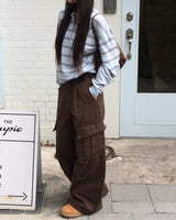 [ORIGINAL] キンダーピグメントカーゴワイドパンツ