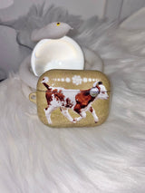 Furry Friends airpods case_Baby cow