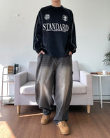 ベルベットサッカーロングスリーブドTシャツ