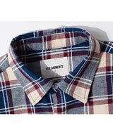 LB Rustic Core Flannel Check Shirt (Blue)
