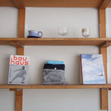 Book stripe button pocket(2type)