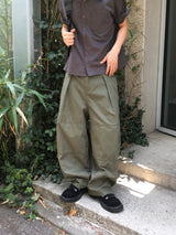 ユニセックスアメカジ カーゴバルーンパンツ4C