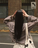 [MADE] Hooded summer checkered shirt