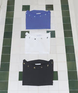 SHELL CAP SLEEVE T (WHITE)