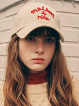 MAISON DE ROLA BALL CAP BEIGE