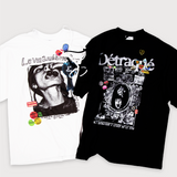 スパゲティロックTシャツ ブラック
