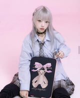 Teddys iPad/ラップトップ 15インチ (ネイビー)