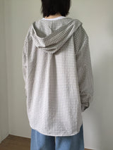 Fly Check Hoodie Shirt (3color)