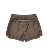 (W) エア ベント ルナ ランニング パンツ (Brown)