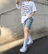 Oversized fit People Lettering T-shirt